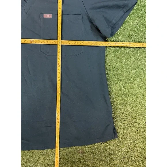 Figs Technical Collection CATARINA Scrub Top Women's OASIS Green Blue XL - Picture 4 of 5